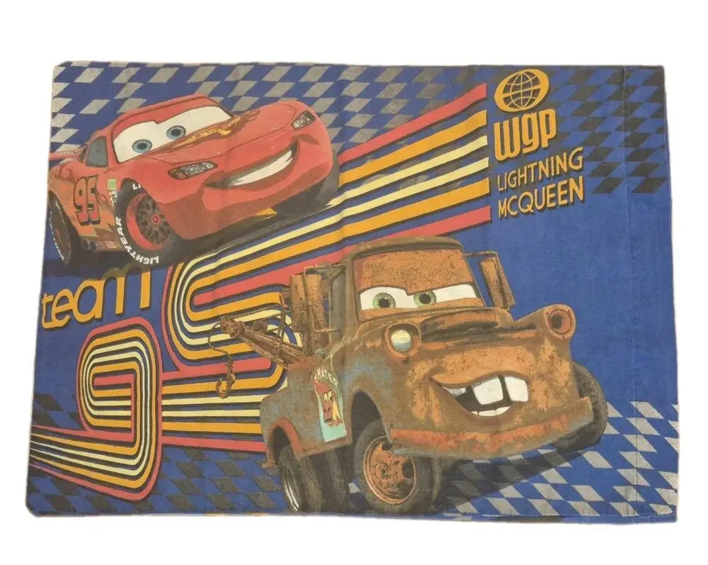 Disney Pixar CARS Lightning McQueen Pillowcase 20x28